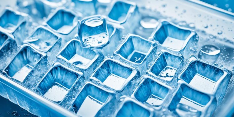 Eiswürfel Gefrieren