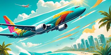 internationaler Flug